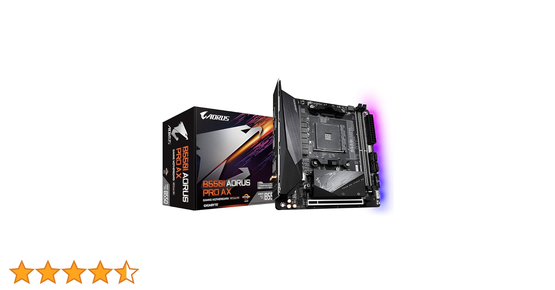 Gigabyte B550I AORUS PRO AX Motherboard For AMD AM4 CPUs